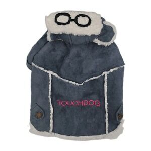 Touchdog Tuskegee Aero-Vintage Design Outdoor Series Winter Dog Coat Small NWT